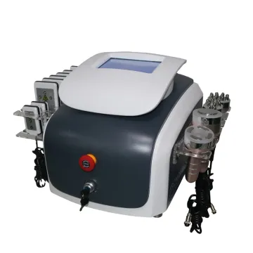 Vacuum ultrasonic cavitation machine radio frequency rf cavitation laser slimming machine