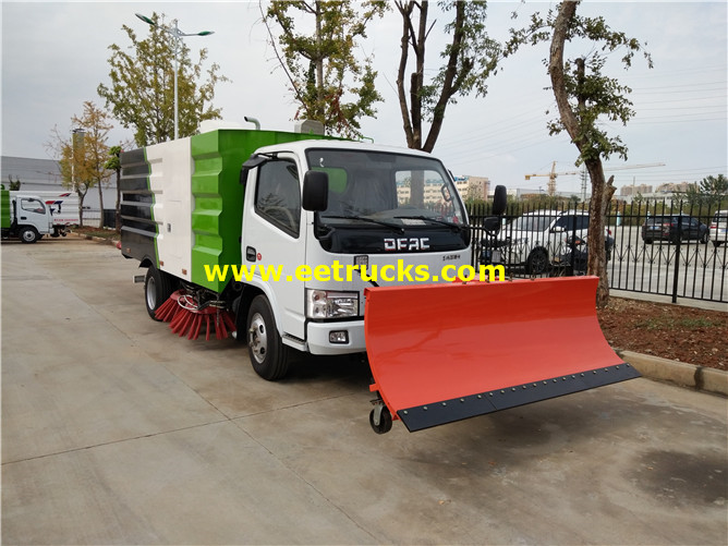 5000l 4x2 Airport Runway Sweeping Vehicles