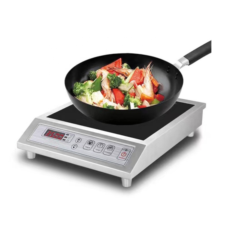 Commercial Induction Cooker 3500W High-power Induction Cooker Cooktop Household Stainless Steel Electric Cooking Stove