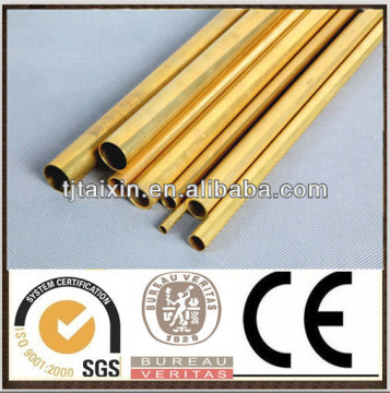 hollow brass tube