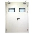 Hospital standard anti-bacterial steel clean double door