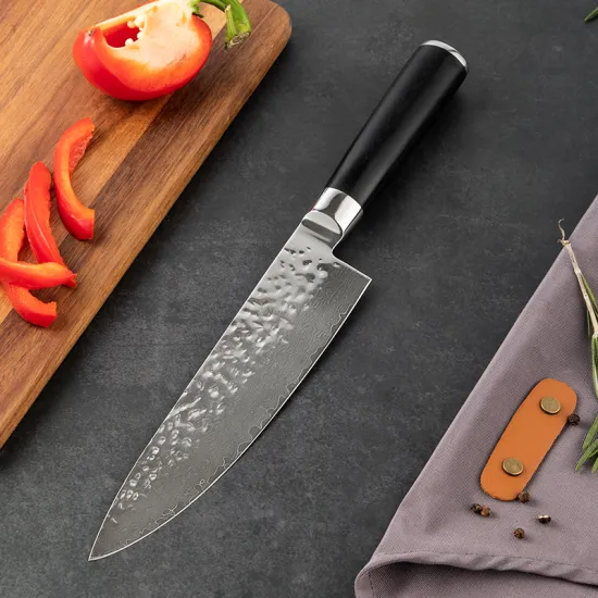 Professional Japanese Damascus Knives: 67 Layers Chef's Cleaver Knife