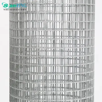 1/2 x 1/2 galvanized iron wire mesh malla electro soldada PVC coated welded wire mesh