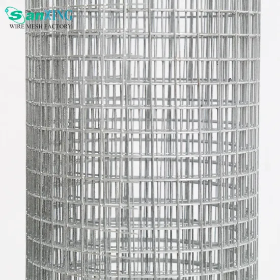 1/2 x 1/2 galvanized iron wire mesh malla electro soldada PVC coated welded wire mesh