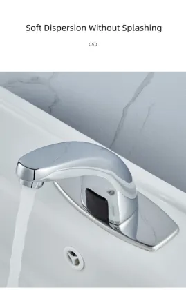 Touchless Thermostat Smart Bathroom Faucet with Electronic Sensors