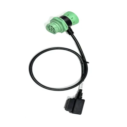 Cummins 9Pin to OBD2 Truck Diagnostic Cable