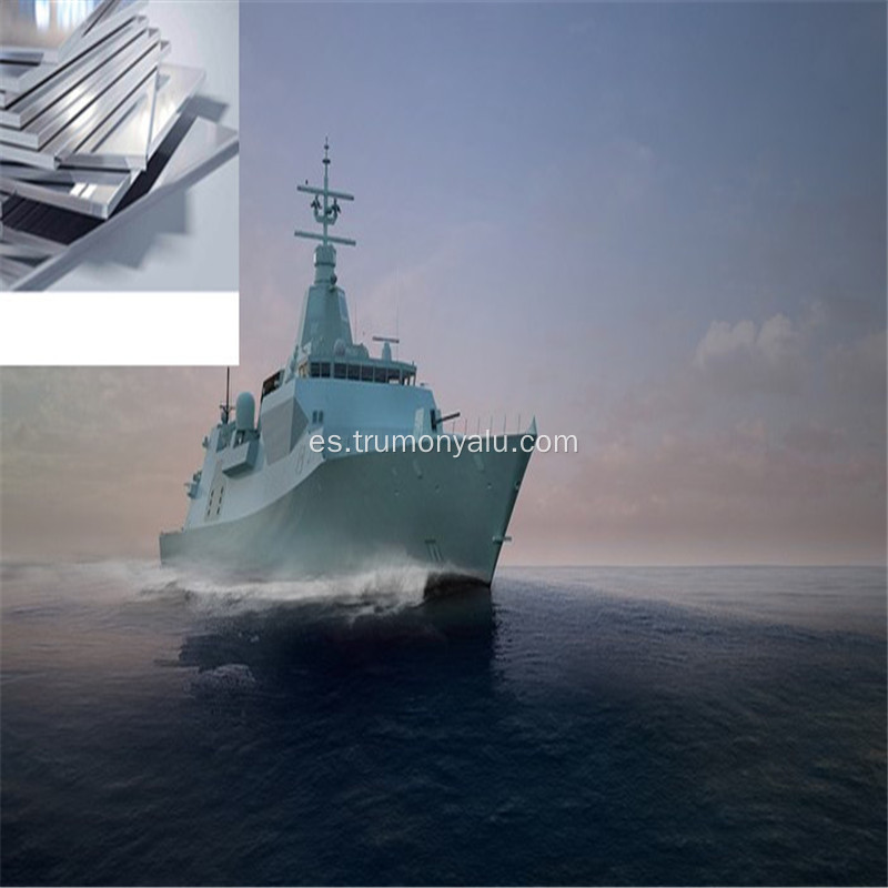 5083 Placa de aluminio resistente a la corrosión del buque de guerra