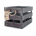 Custom Logo 6 Bottle Wooden Wine Holder Rack