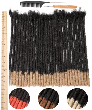 BLT wholesale dreadlock extensions handmade loc extensions loc extensions human hair on sale