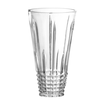Modern Crystal Clear Glass Large Flower Vase for Living Room Decor