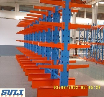 Heavy Duty Industrial Cantilever Racking with Double or Single Arms