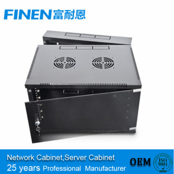 Swing out Wall Mount Network Cabinet Rack Easy to Maintian From Back