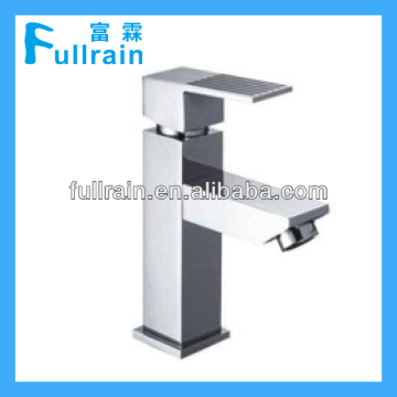 New European Style Square Style Chrome Bath Bathroom Sink Basin Vanity Tap Faucet Mixer