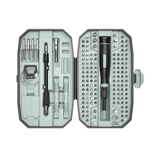 152-in-1 Precision Screwdriver Set: Comprehensive Magnetic Driver Kit with 140 Bits, Chrome Vanadium Steel - Perfect for Advanced Repair and Maintenance Tasks