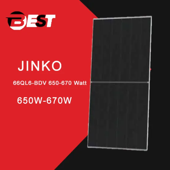 650-67OW N-Type 66 Half Cell BifacialModule With Dual Glass