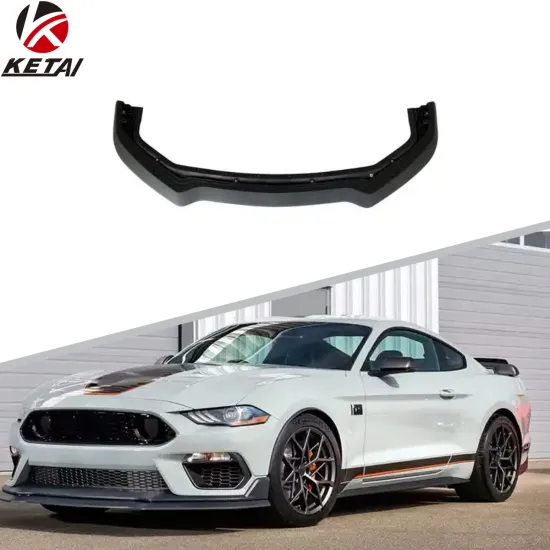 March 1 Style Auto Parts Front Lip for Ford Mustang 2018-2022