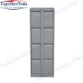 Four-drawer steel metal lockers with locks File cabinets