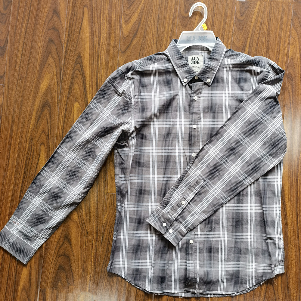 100 Cotton Adults Shirts Long Sleeve Men Shirts