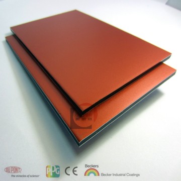 PVDF aluminum composite wall panel 4MM with low price