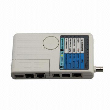 Remote Cable Tester for RJ45, USB and BNC Connectors