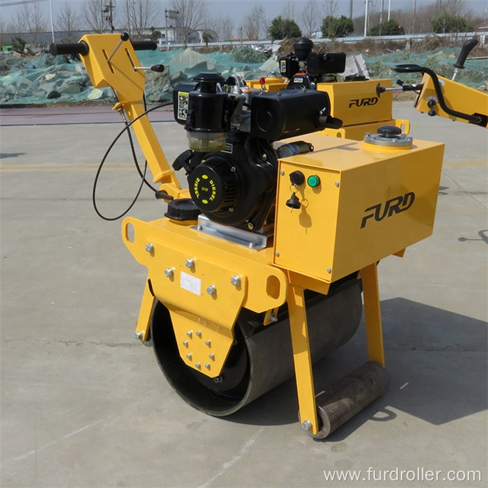 Walk behind vibration construction machinery road roller compactor FYL-600