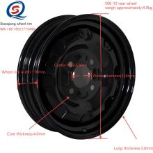 Sistema de rueda trasera de 336 mm de peso ultraligero