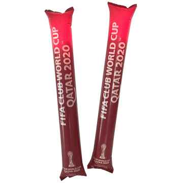 Verlichte promotionele opblaasbare juiching sticks: het perfecte evenementaccessoire