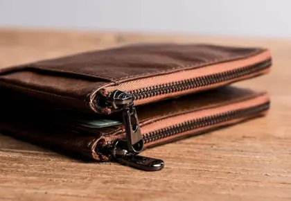 First Layer Cowhide Men's Wallet Short Change Wallet