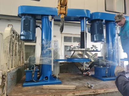 Explosion proof disperser mixer