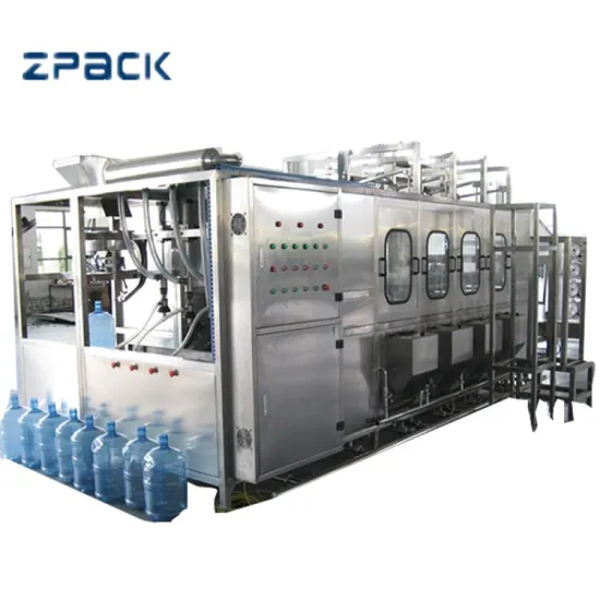 Small Scale 5 Gallon 3 in 1 Water Bottle Production Line (Rinsing, Filling, Capping) - 450 BPH