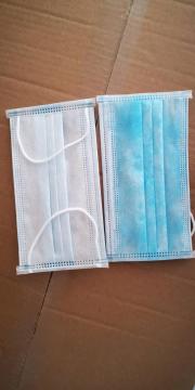 stock Civil face mask with  3 ply non woven