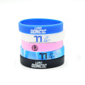 Intaglio Silicone Wrists Bracelets em relevo lembrança