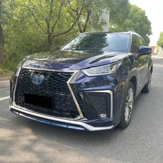 Modification Auto Parts for Toyota Highlander 2021-2022 to Achieve Lexus LX600 Look