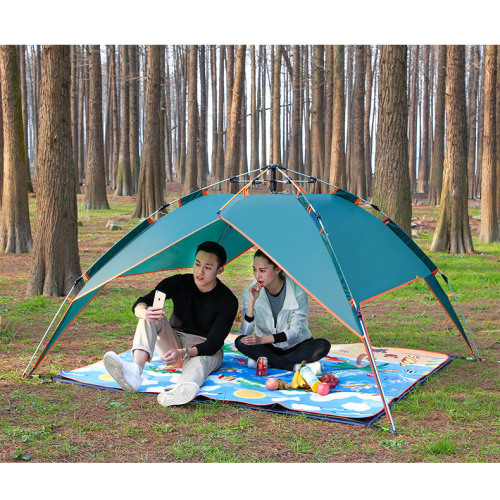 Liquid elastic automatic tent