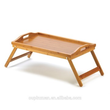 Cute folding bamboo lap tea table,Japanese dining table