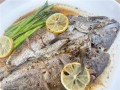 Owoce morza zamrożone francuskie ryby z masłem