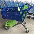 4 Wheels Totaly Plastic Store Shopping Cart