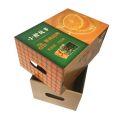 Vegetable box corrugated box upper and lower lid