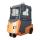 Electric 4T Tow Tractor with Full closed Cabin