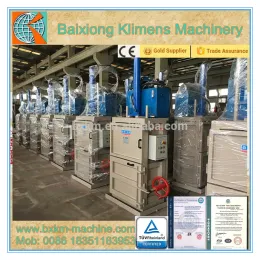 Hydraulic Plastic Baler Machine