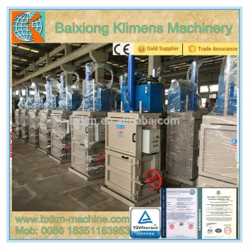 Hydraulic Plastic Baler Machine
