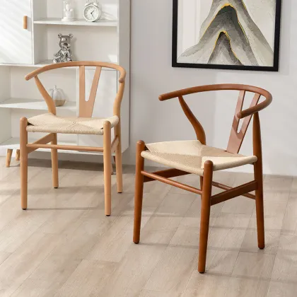 Modern Minimalist Solid Wood Dining Chair