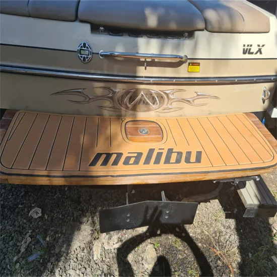 Malibu MSP1 Swim Platform EVA Foam Teak Deck Flooring