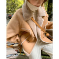 Small fragrant wind lamb fur fleece jacket women