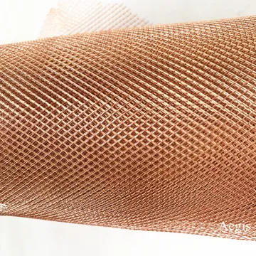 Diamond Hole EMI Shielding Copper Expanded Metal Mesh