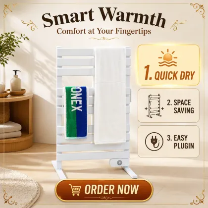 Tuya App WiFi Control Smart Towel Drying Rack