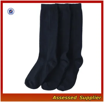 Girls' School Uniform Knee-High Socks/ Cotton School Socks/Girl's Stockings--ZP01169