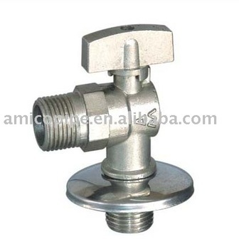 Brass right angle valve