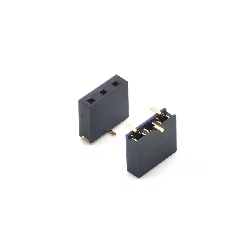 2.54mm Pitch Female Header Single Row SMT H7.1 13P (1)