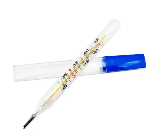 Medical Mercury Decorative Glass Thermometer